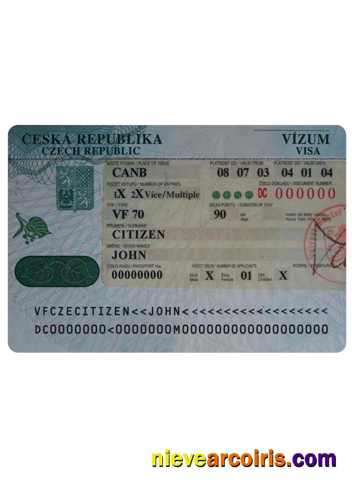 CZECH Visa Preview