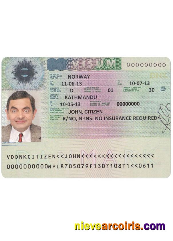 DENMARK Visa Photolook