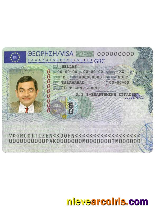 Greece Work Visa Photolook