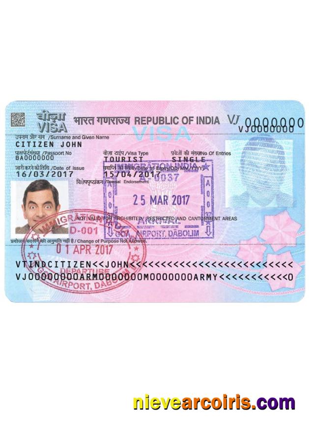 INDIA Travel Visa Version 2 Preview