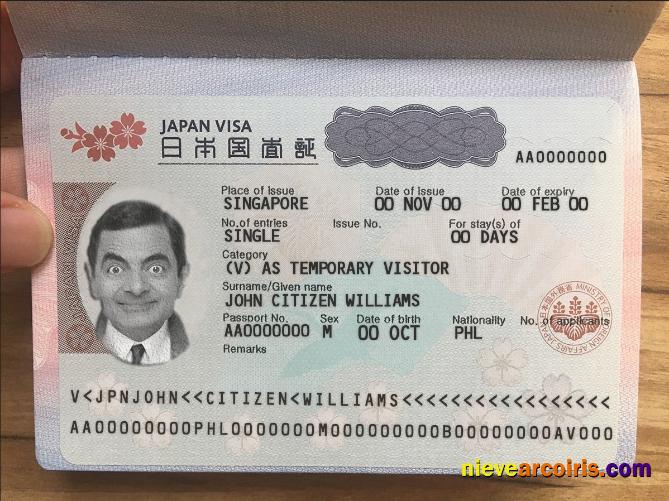 Premium Japan Tourist Visa Template In PSD Format, Fully Editable, Photo Look
