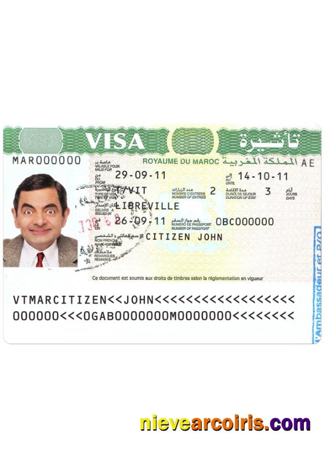 MOROCCO Visa Photolook
