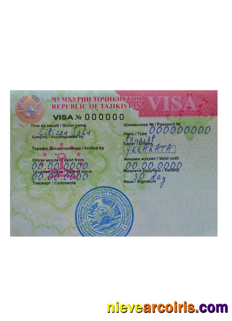 Tajikistan Travel Vis Version 2 Preview