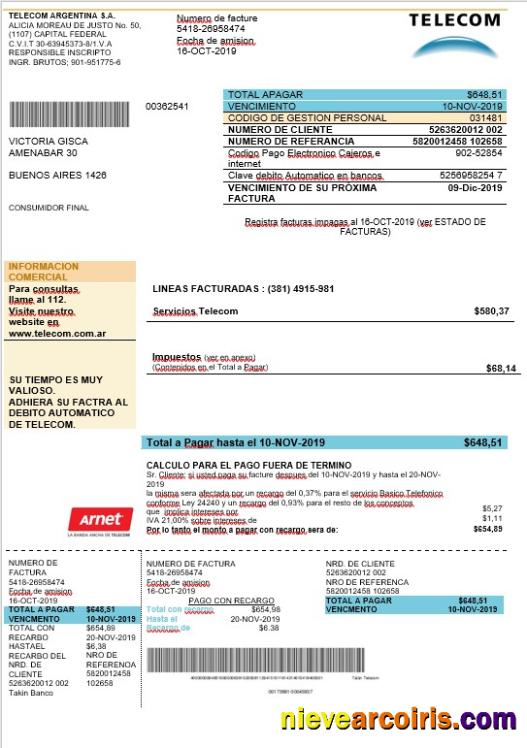 Argentina Telecom Bill Preview