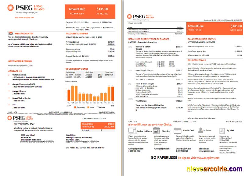 USA Long Island PSEG Electricity Preview